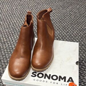 Sonoma Women's Brown Ankle Boots